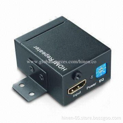 HDMI Extender/Repeater, Supports Highest Video Resolution of 1,080p and HDMI1.3b